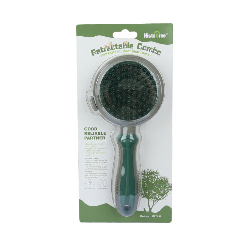 EasyClean™ Pet Brush – Gentle Grooming & Hair Removal
