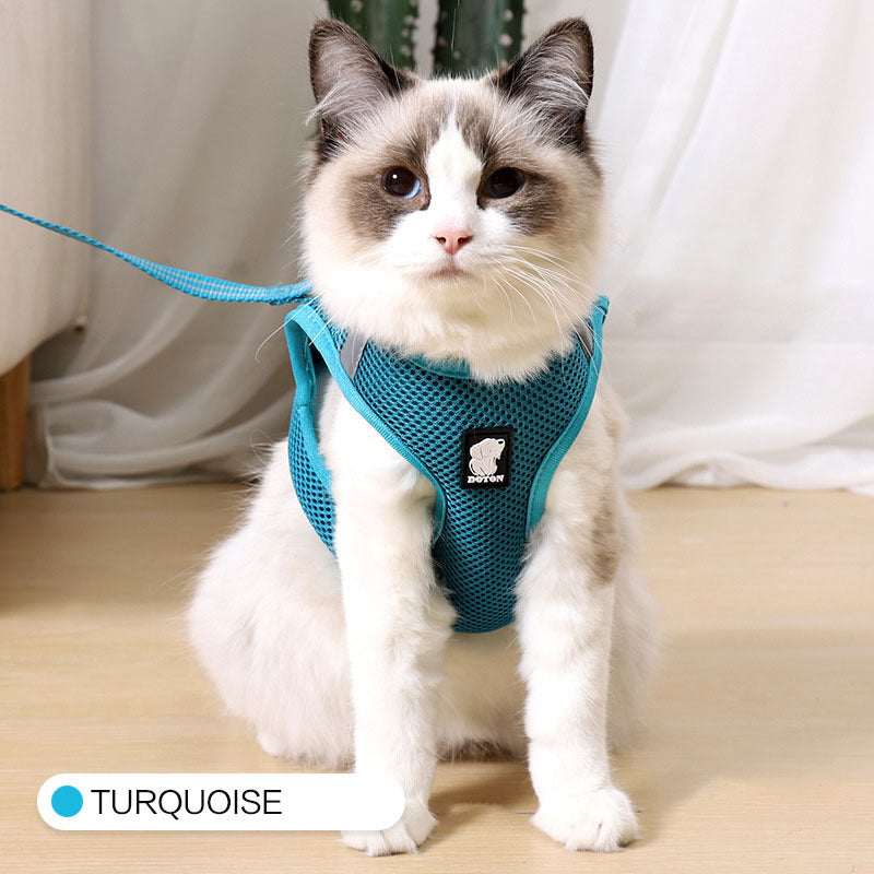 Anti-Strike Cat Harness – Safe & Comfortable Outdoor Walking Vest