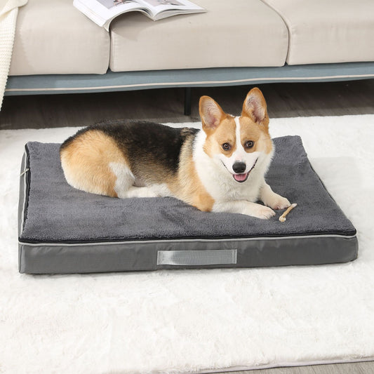 Luxury Memory Foam Dog & Cat Bed – Soft, Supportive, Washable