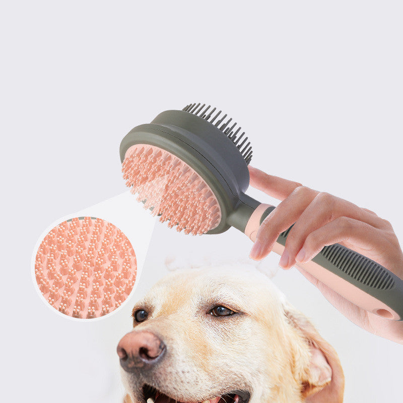 EasyClean™ Pet Brush – Gentle Grooming & Hair Removal