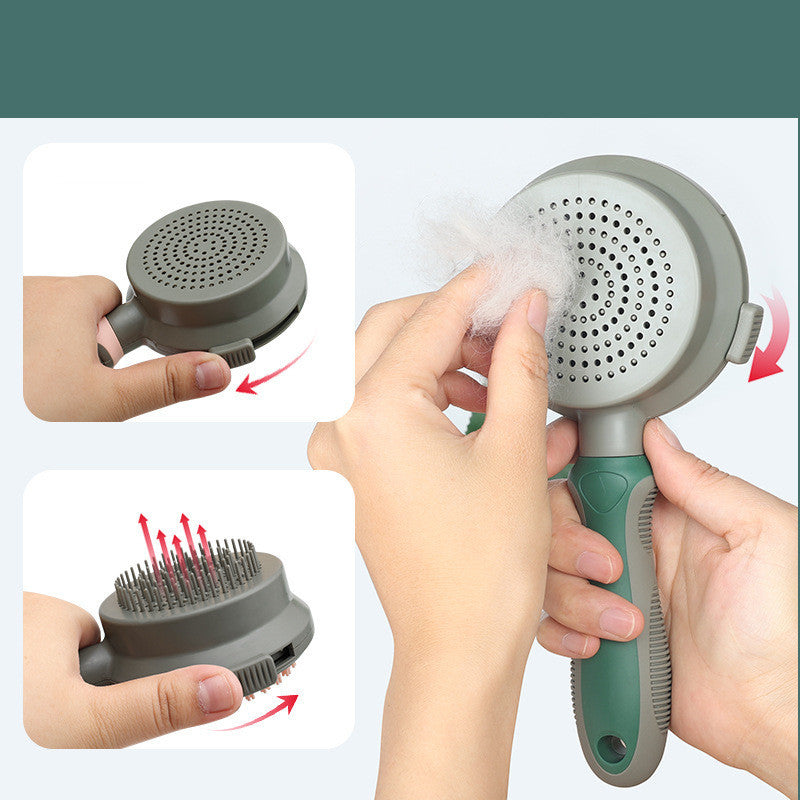 EasyClean™ Pet Brush – Gentle Grooming & Hair Removal